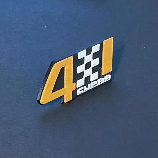 Seat Leon MK1 Logo Cupra4 do mriežky ku svetlám